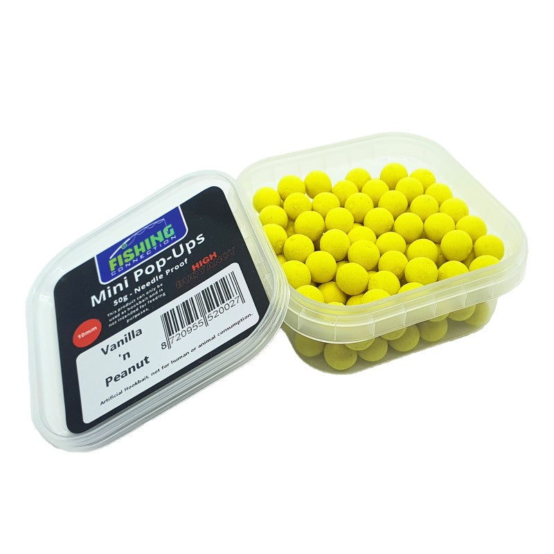 FC Mini Fluo Pop-Ups 'Vanilla 'n Peanut' 10mm - 50g