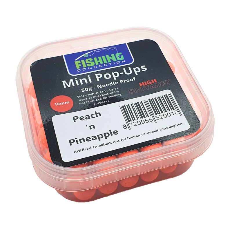 FC Mini Fluo Pop-Ups 'Peach 'n Pineapple' 10mm - 50g