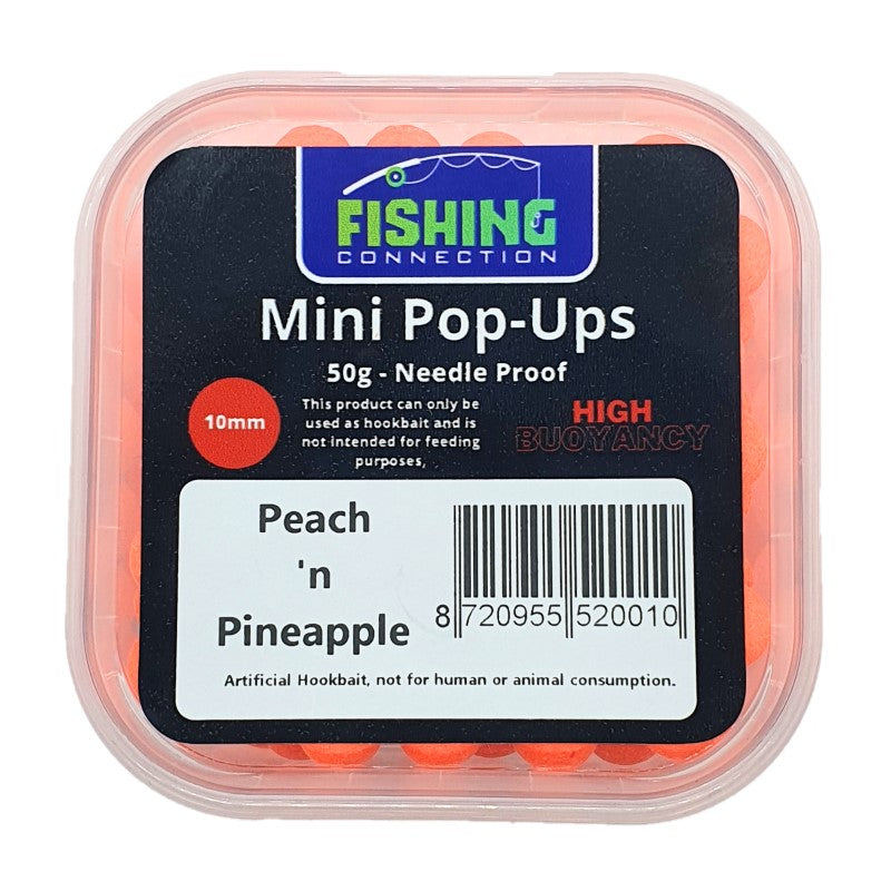 FC Mini Fluo Pop-Ups 'Peach 'n Pineapple' 10mm - 50g