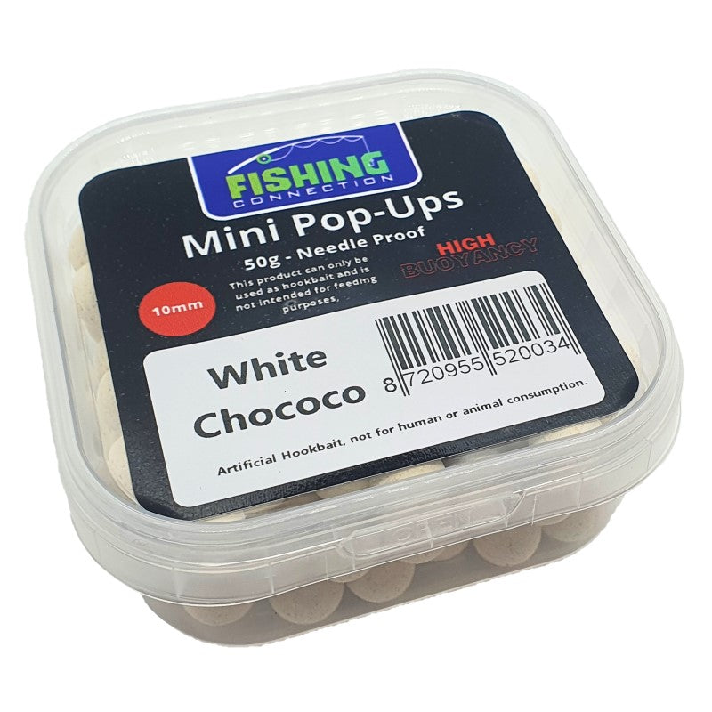 FC Mini Fluo Pop-Ups 'White Chococo' 10mm - 50g