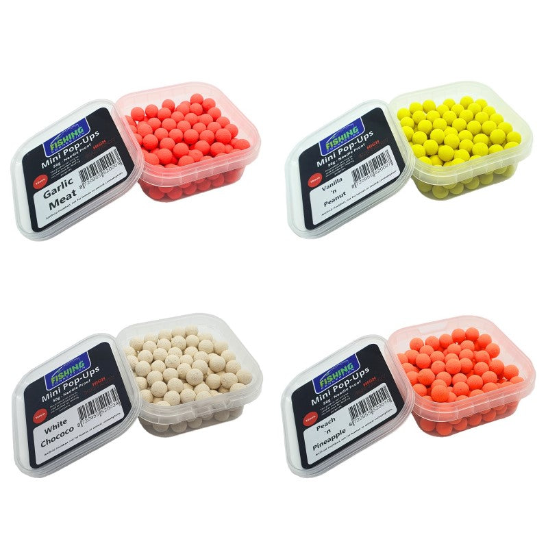 Pre-drilled Mini Boilies Voordeelpakket - 9mm - 4x50g