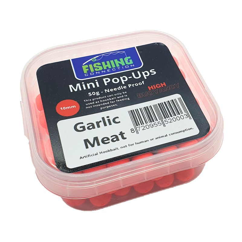 FC Mini Fluo Pop-Ups 'Garlic Meat' 10mm - 50g