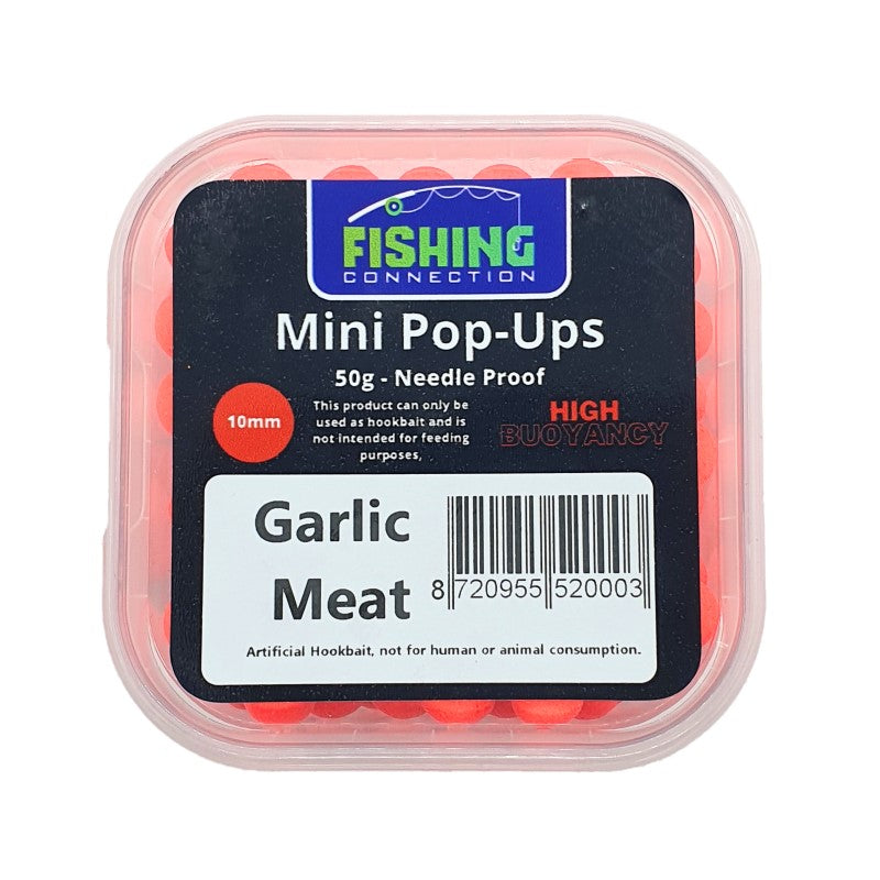 FC Mini Fluo Pop-Ups 'Garlic Meat' 10mm - 50g