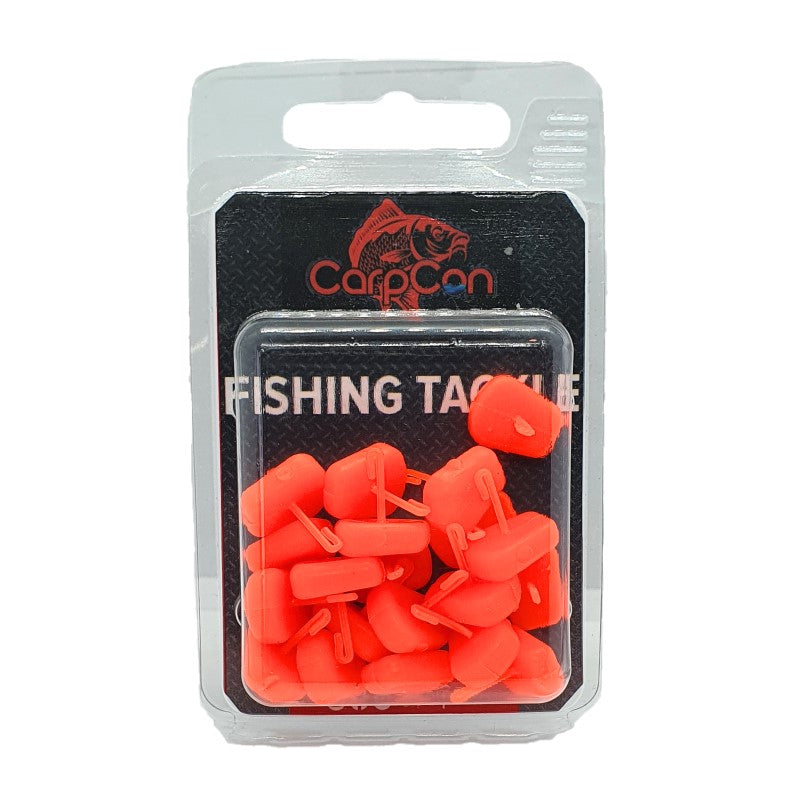 CarpCon Pop-Up Corn Stops 'Red' - 20 stuks