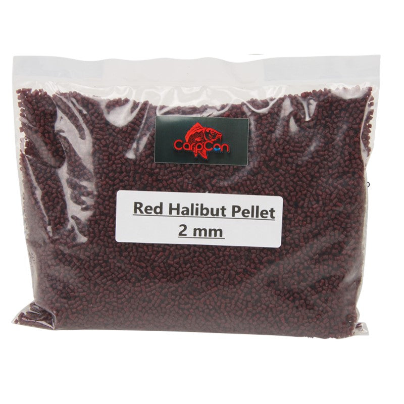 CarpCon Mini Pellets 2mm 'Red Halibut' — 500g