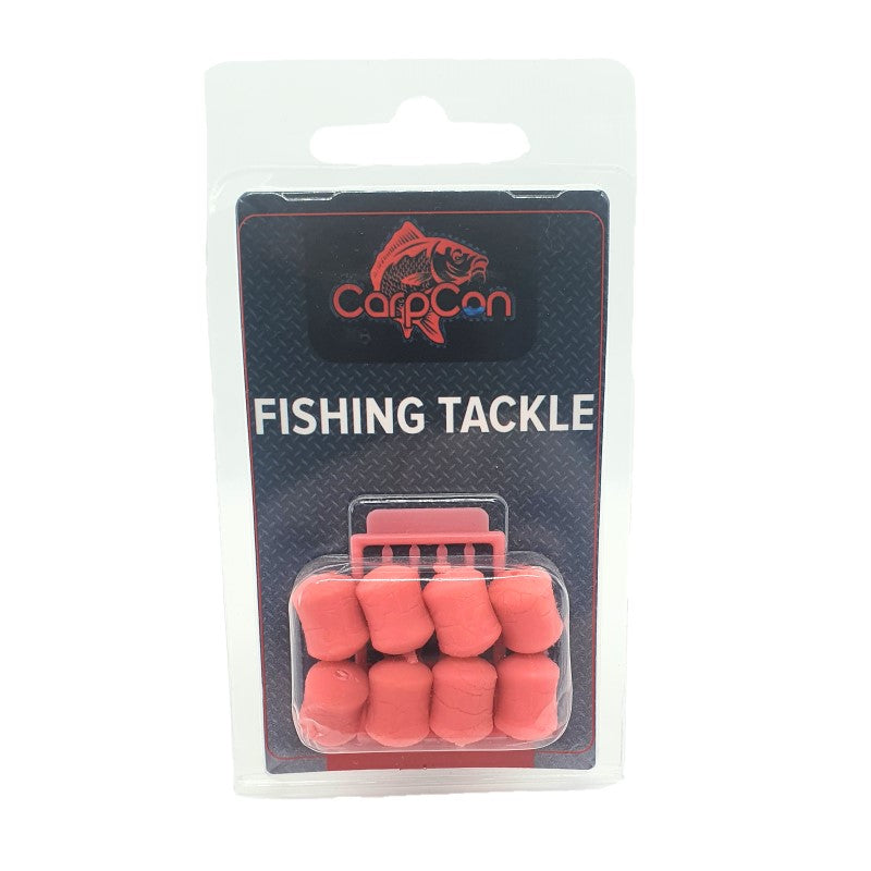 CarpCon Slow-Sinking Dumbells 'Pink' 14mm - incl. hair stoppers - 8 stuks