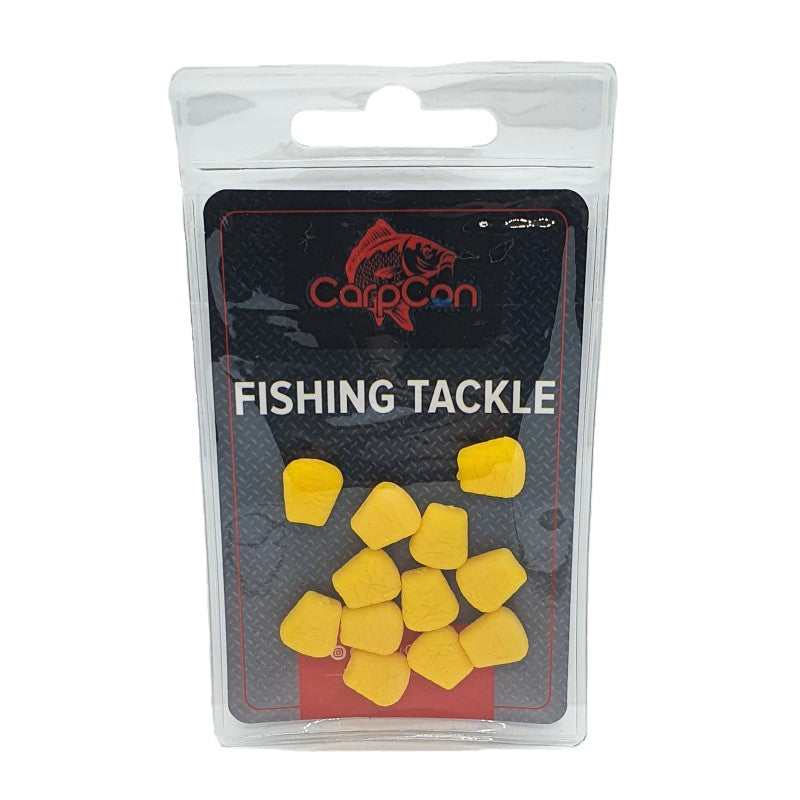 CarpCon Slow-Sinking Fake Corn 'Yellow Banana' - 12 stuks