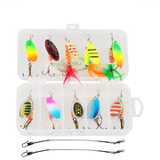 PredaCon Spinner Set 'Tropical' incl. stalen onderlijnen - 13 delige set