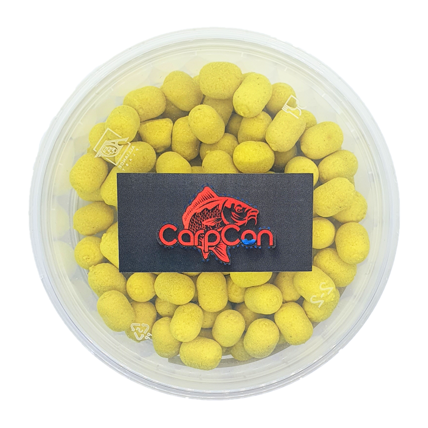CarpCon Fluo Dumbell Wafters 'Sweetcorn' 11x7mm - 70g