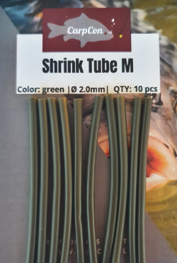 CarpCon Shrink Tube 'Green' - 10 stuks (meerdere varianten) — Medium - 2mm
